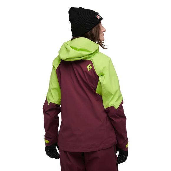 Black Diamond Recon Lt Stretch Shell - Women's Small Aloe Blackberry NEW $449 - Picture 3 of 8